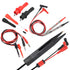 Multimeter Automotive Test Leads Kit with Crocodile Clip, Silicone Testing Lead Kit, Testing Hook, Testing Probe Professional Kit, Testing Cable...