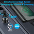 60W Super Fast Charging Android Car Charger Type C Rapid Samsung Car Charger with 3ft Built-in USB C Cable for Samsung Galaxy S24 Ultra S23 FE S22...