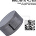 Daily Metal Pill Box Pill Case - Single Waterproof Travel Pill Container Round Aluminum Alloy Storage Medicine Organizer Multitool EDC Every Day f...