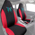 Outlet Red 3D Air Mesh Front Seat Covers,Reflective Colorful Butterfly Bucket Seat Covers,Airbag Compatible,High Back Seat Covers for Women Girl,U...