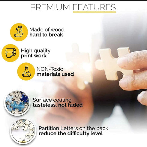 Puzzles for Adults ?Guitar Tree Landscape Wall Decoration?Wooden Puzzle Puzzles (500 Piece, Guitar Tree Landscape Wall Decoration)...