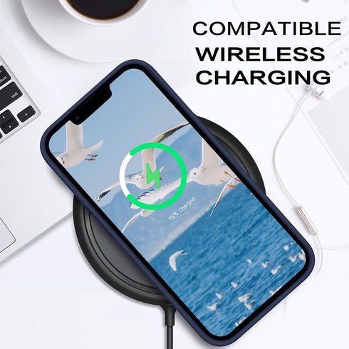 BENTOBEN Compatible with iPhone 14 Case, Soft Silicone Gel Rubber Bumper Microfiber Lining Hard Back Shockproof Protective Phone Cover for iPhone ...