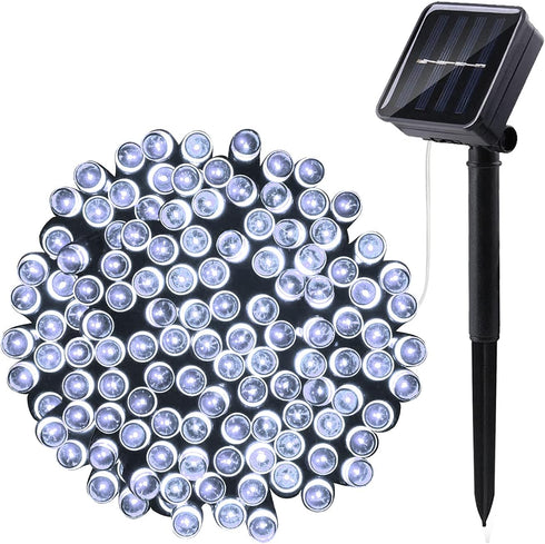 Solar String Lights Outdoor Waterproof Fairy Lights 39ft 100L 8 Modes Solar Powered Garden Light for Christmas Halloween,Wedding, Party, Patio,Tre...