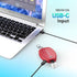 USB C Keychain Portable Charger Power Bank Compatible with iPhone 15/15 Plus/15 Pro/15 Pro Max, 1600mAh Mini Type-C Power Emergency Pod Ultra-Comp...