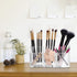 Tbestmax 6 Slot Acrylic Makeup Brushes Holder Organizer, Clear Eyebrow Pen Container Cosmetics Storage...