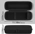 co2CREA for Beats Pill Wireless Bluetooth Speaker Hard Protective Case with shoulder strap, Portable Travel Case Replacement (Matte Black Case)...