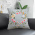 AMLESO DIY Embroidery Covers Kit Cushion Cover Semi-Finished for Living Room Sewing Supplies Adults Beginners Gift, light blue...