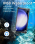 Beeasy for Samsung Galaxy S23 Ultra Waterproof Case Compatible with MagSafe - 360 Degree Outdoor Protective Case Magnetic Phone Case, Shockproof D...