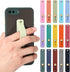 Weewooday 15 Pieces Phone Grip Strap Telescopic Finger Loop Finger Strap Holder Silicone Stretch Grip Stand for Most Mobile Phone and Tablets(Colo...