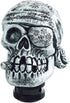 Lunsom Pirate Skull Stick Gear Knob, Stick Shifter Handle One-Eyed Style Transmission Head Shifter Lever Handle Fit Most Automatic Manual Vehicle ...