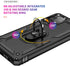 Military Grade Drop Impact for Samsung Galaxy A52 5G Case 360 Metal Rotating Ring Kickstand Holder Armor Heavy Duty Shockproof Cover for Galaxy A5...