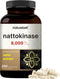 NatureBell Nattokinase Supplement 8,000 FU Per Serving, 240 Veggie Capsules | Traditional Natto Extract Source – Max Strength Enzyme & Heart Healt...