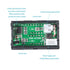6pcs Digital Voltmeter Ammeter DC 100V 10A Amp Voltage Current Volt Amp Meter Tester 3 Bits Dual LED Display Panel(Red-Blue) Amp Volt Multimeter 0...