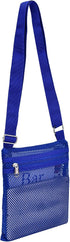 Heavy Duty Semi-Transparent Mesh Purse, See Through Mesh Crossbody Bag...