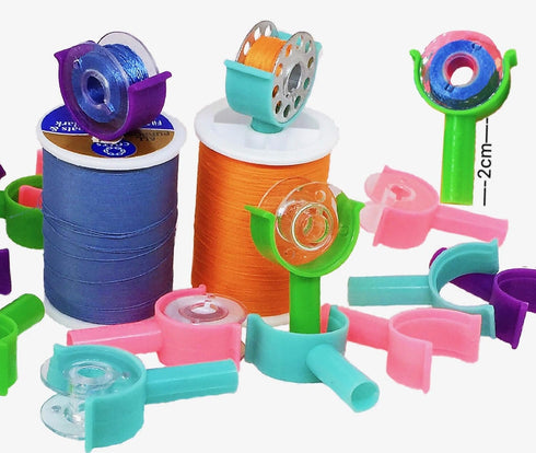 PeavyTailor 45 pcs Bobbin Holder Clips for Embroidery Quilting and Sewing Thread...
