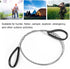 Stainless Steel Wire Saw, Survival Emergency Wire Saw Steel Wire Saw Scroll Outdoor Travel Outdoor Camping Survival Tool for Bushcraft Gear Huntin...