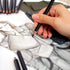 Professional Drawing Sketching Pencil Set - 14 Pieces,Graphite,(12B - 4H), Ideal for Drawing Art, Sketching, Shading, Artist Pencils for Beginners...
