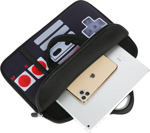 11.6" 12.2 inches Laptop Sleeve Chromebook Case Ultrabook Case Notebook Sleeve PC Messenger Bag Tablet Case Neoprene Handle Sleeve for Kids Men Wo...