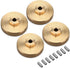 INJORA Brass Wheel Weights with 7mm Wheel Hex Hub for 1/24 RC Crawler Axial SCX24 AXI90081 Upgrades Parts,4pcs...