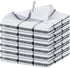 Nialnant 6 Pack Kitchen Dish Cloths, 100% Cotton Dish Towels for Kitchen, Quick Drying Dish Rags for Washing Dishes, Absorbent Cleaning Rags-12x12...