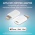 VisionTek Micro USB to Lightning Adapter – 2 Pack – MFi Certified Adapter for iPhone, Ipad, iPod and AirPods. Compatible with iPhone 12/12 Pro/12 ...