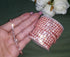 KAOYOO 5 Yards 3MM Zircon Rhinestones Close Chain Beaded Trim for Sewing Crafts,DIY Decoration?Rose Gold?...