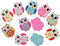 50pc Wooden Buttons 2 Holes Halloween Owl Wooden Sewing Buttons for Scrapbooking and Crafting Decorations 21mm x17mm...