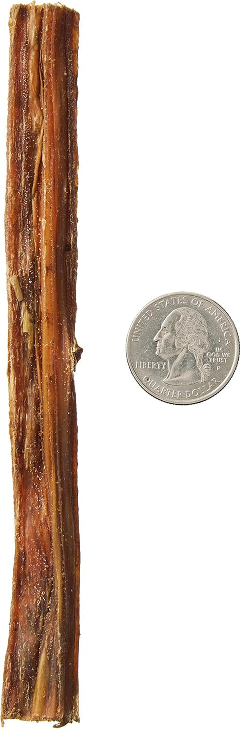 Amazon Brand - Wonder Bound Beef Gullet Sticks Dog Treats, 5-6 Inch, Pack of 25, Highly Digestible, Minimally Processed, 7.05 Ounce, 25 Count (Pac...