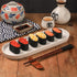 VanEnjoy White Vanity Tray for Bathroom Counter, Long Narrow Tray Ceramic Tray for Kitchen Counter for Soap Bottles...