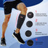 FEATOL Calf Brace, Adjustable Shin Splint Brace, Calf Compression Wraps For Women Men, Leg Braces Calf Support Large L (16.5-19") 1PC, Pain Relief...