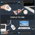 Mouse Jiggler, Undetectable Mouse Mover Shaker Simulator for Computer Laptop Awakening, Keeps PC Active, No Software, Driver-Free with USB C to US...