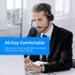 USB Headset with Microphone for PC, 3.5mm Jack 2 in 1 Headset,Wired Stereo Computer Headphone,Lightweight Headset with Volume Control Wired Headse...