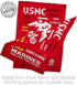 Breeze Decor USMC Armed Forces Marine Corps Semper Fi United State American Military Veteran Retire Official House Decoration Banner Small Yard Gi...