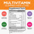 Nature's Nutrition Vitamins for Kids Multivitamin Gummies, Kids Vitamins Gummy Sugar Free, Vitamin C, B6, B12, D3 & Zinc for Children's Immune Sup...