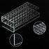 44 Holes Carts Display Stand Acrylic Pen Desk Organizer Stand Transparent Pen holder Pencils Markers Desk Stand Organizer Box Bins Pens Storage Ra...