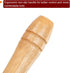 3pcs Wooden File Handle 4.25 Inch 5mm Round Hole Ergonomic Handles with Metal Collar for 8" Metal Files...