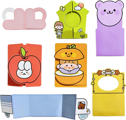 Evgeniya Pop Up Greeting Card Making Kit DIY 3D Greeting Cards Scrapbook Supplies kit Cartoon Making Material Set for Birthday Invitation Album DI...