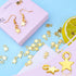 100pcs Mini Star Charms Alloy Star Shape Charms Pendants for DIY Crafting Jewelry Making...