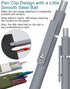 Black Gel Ink Pens Fine Point Smooth Writing Quick Dry Pen Set for Journaling Note Taking, 0.5mm Retractable Japanese Pen Office School Supplies G...