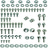 87pc Specbolt Kawasaki KX & KXF Body Bolt KIT for Plastics Seat Fenders shrouds Number Plates Fasteners fit KX60 KX80 KX85 KX100 KX125 KX250 KX500...