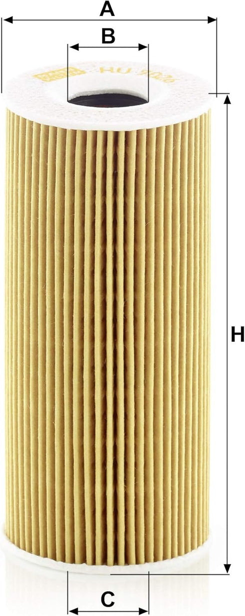 MANN-FILTER HU 7026 Z Oil Filter - Cartridge...