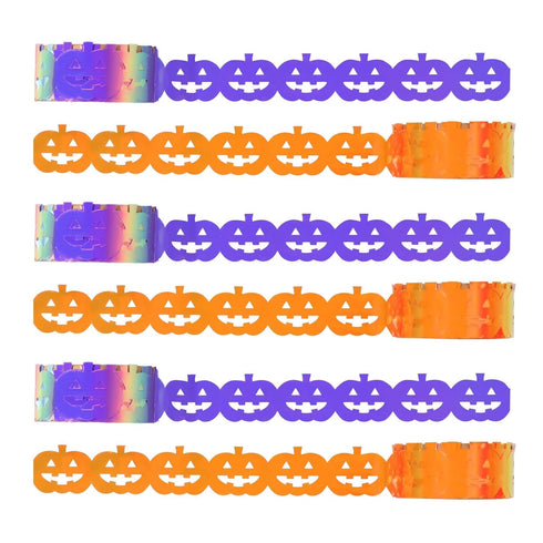 6 Rolls Halloween Tapes, Hollow Pumpkin Tape Holographic Decorative Tape Stickers for Scrapbook Gift Wrapping DIY Crafts Halloween Holiday Decor (...