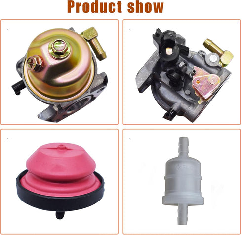 Carburetor 951-14026A 951-14027A 951-10638A Replacement for Troy-Bilt Storm 2410 2420 2620 2690 2690XP 170-SU 270 Snow Blower...