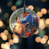 Disney - Beauty and The Beast - 3.5” Starfire Prints Hanging Glass Print Accessory – Light Catching Hanging Accessory – Ideal for Gifting and Coll...