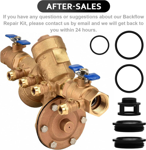 3/4"-1" Backflow Preventer Seat Repair Kit, for Zurn Wilkins 975XL and 975XL2 Backflow Preventer...