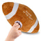 Baby Football Plush Rattle - Baby Boy Stuff for Gifts, Toddler Football Toys, Baby Rattles & Plush Rings, Engaging Learning for Boys and Girls - A...