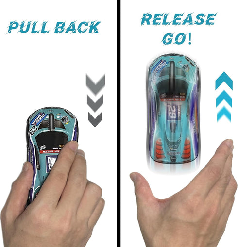 5 inch Pull Back Cars 3 Pcs Race Cars Toys Vehicles Set, Friction Powered Cars Toys for Toddlers 3 4 5 6 7 Years Old Kids for Boys Girls...