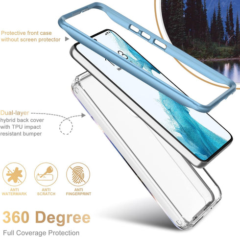 Esdot Compatible with Samsung Galaxy S22 Plus Case,Passing 21ft Drop Test,with Fashionable Designs for Women Girls,Protective Phone Case for Galax...