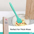 Kitchen Mama Silicone Spatula: Platinum Heat-Resistant Silicone For Cooking & Flipping, Flexible & Beveled Edge, One Piece Spatula For Scraping & ...