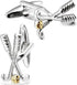 Golf Ball And Clubs Cufflinks for Men....